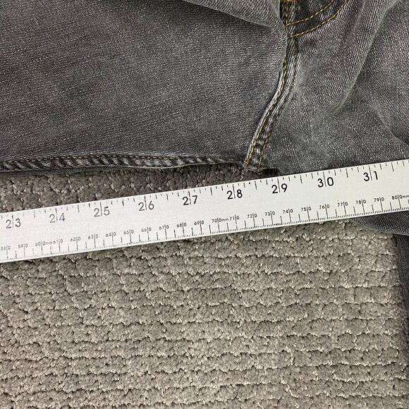 Levi's 569 Jeans Men's 40 x 30 Gray Black Fits 42 x 28 - Picture 14 of 14